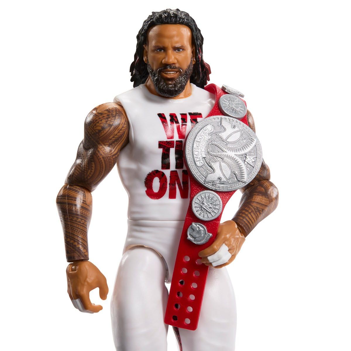 WWE Main Event Series Champions 15 cm Action Figure Jimmy Uso Figures + Belt