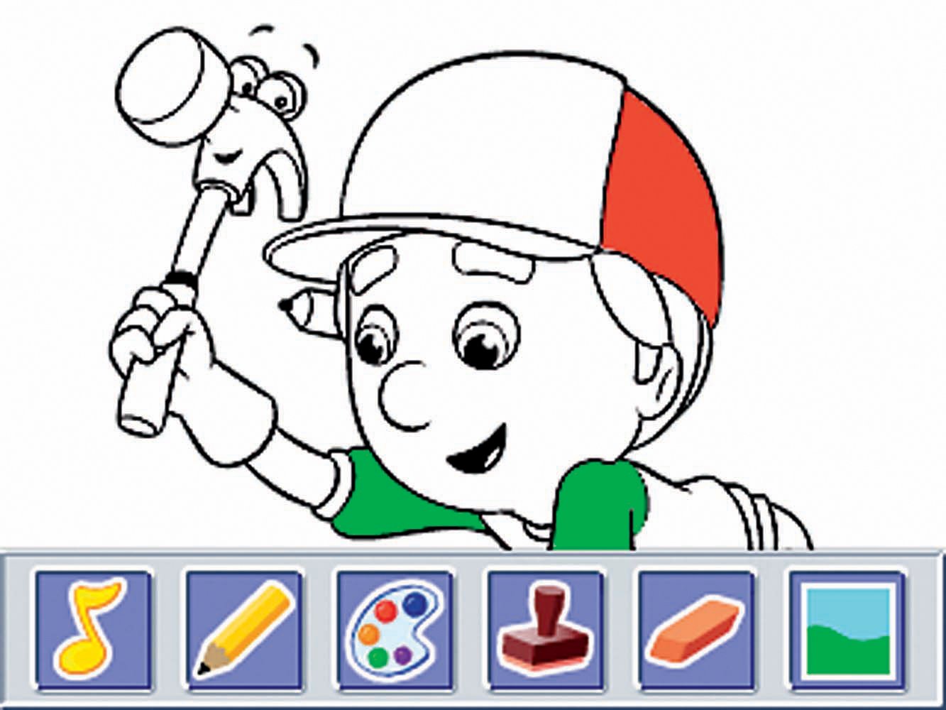 Fisher-Price iXL Learning System Software Disney Handy Manny