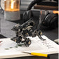 Mokrdomain Megalodon JU CHI SHA 3D Metal Jigsaw Puzzle, Black