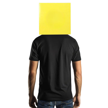 InCogneato Male Brickman Costume Box Head, Yellow