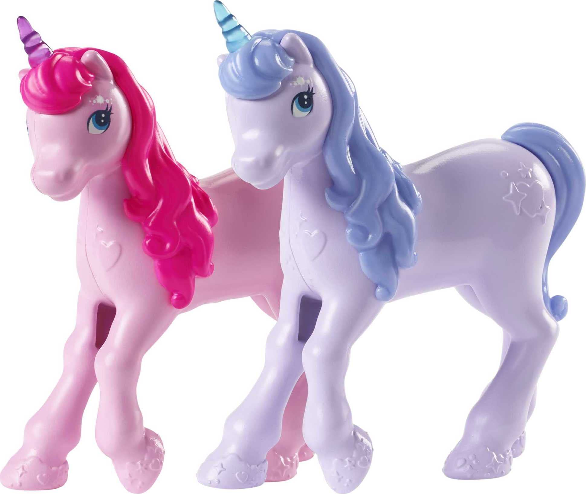 Barbie Dreamtopia Set with Chelsea Princess Doll in Heart Dress, 2 Baby Unicorns and Accessories, for 3 to 7 Year Olds