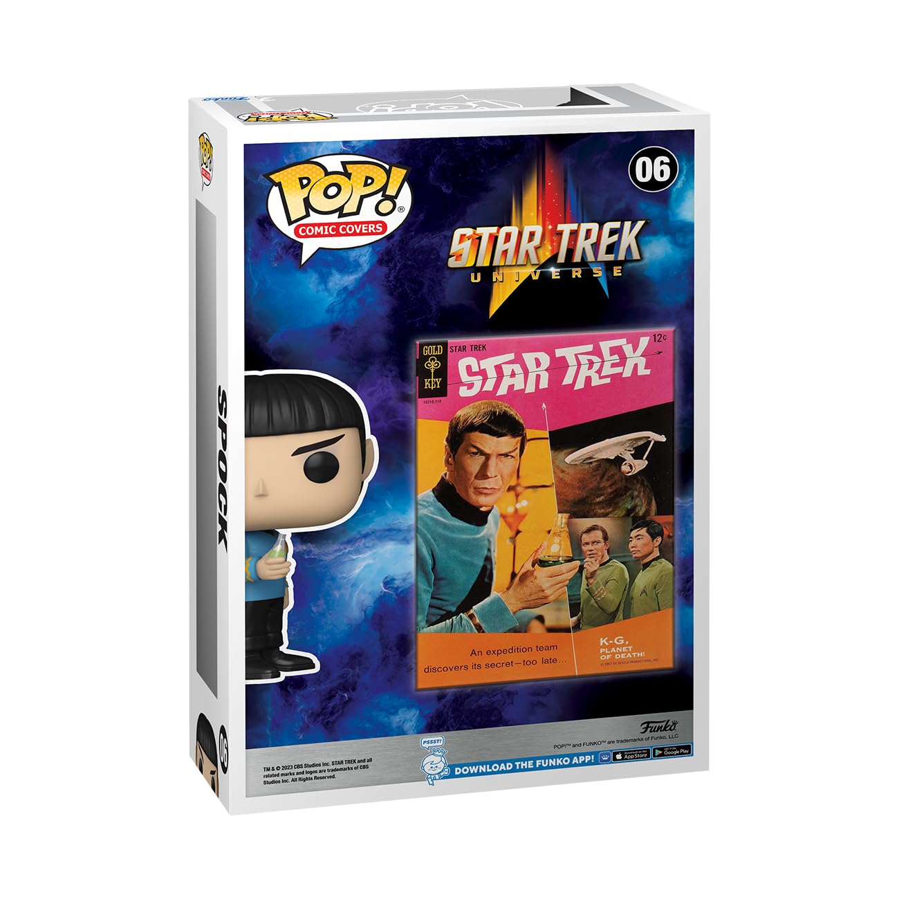 Funko POP! Comic Cover: Star Trek #1 - Spock - Collectable Vinyl Figure - Gift Idea - Official Merchandise - for Kids & Adults - Comic Books Fans -