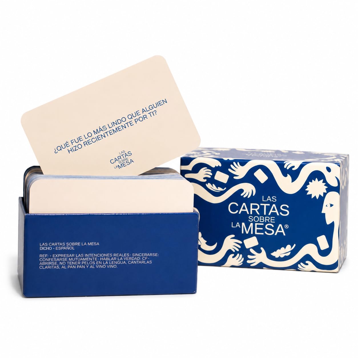 LAS CARTAS SOBRE LA MESA - Spanish Edition - 152 Deep Questions & Conversation Cards for Meaningful Connections | Perfect for Friends, Families
