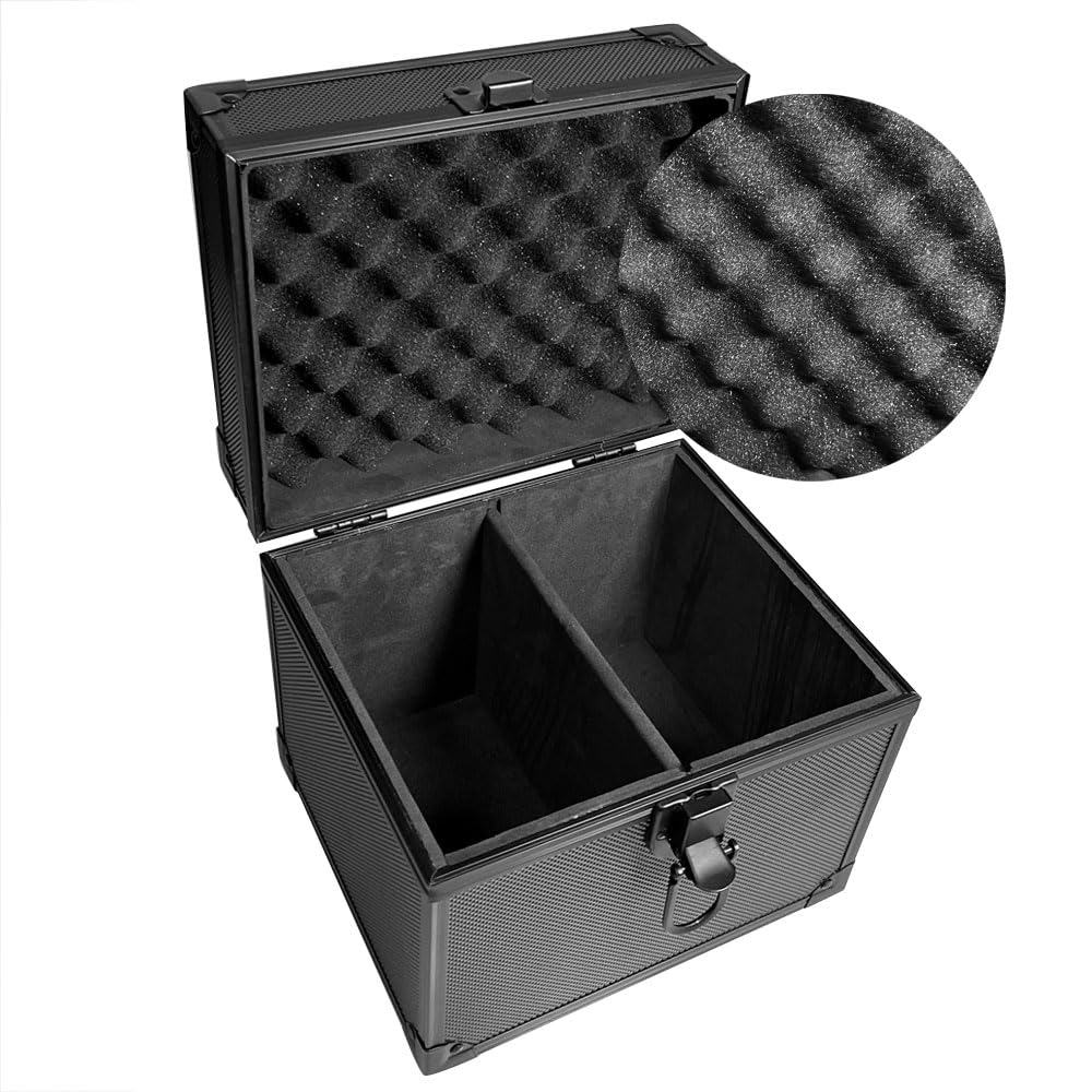 WUBRG TCG Graded Card Slab Storage Box Fits 44 PSA/BGS/FGS/SGC Graded Cards - Top Loader Card Holder Case Collector Box for MTG/Sport Card Holder fits