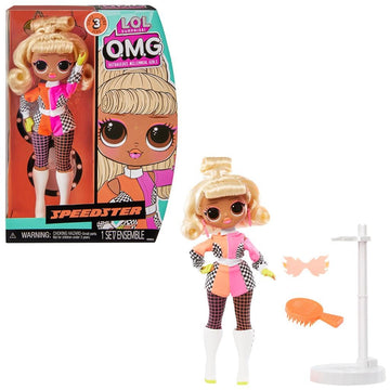 L.O.L. Surprise! O.M.G. Speedster Fashion Doll with Multiple Surprises and Fabulous Accessories - for Kids Ages 4+
