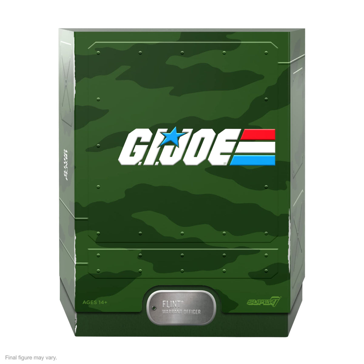 Super7 ULTIMATES! G.I. Joe Flint - 7" G.I. Joe Action Figure with Accessories Classic Cartoon Collectibles and Retro Toys