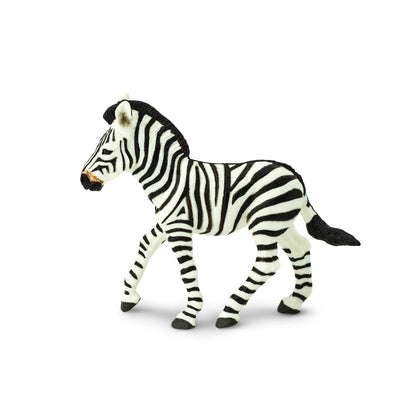 Safari Ltd. Zebra Foal Figurine - Lifelike 3.5" Figure - Educational Toy for Boys, Girls, and Kids Ages 3+