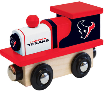 MasterPieces Wood Train Engine - NFL Houston Texans, Officially Licensed Toy