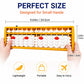 Abacus, Kids Abacus for Math Learning, Montessori Counting Toy for Preschool Toddlers, Educational Arithmetic Learning Tool with Smooth Sliding Beads
