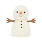 Jellycat Little Snowman Stuffed Toy, 7 inches - Snowman Plush - Classic Children's Toy Décor