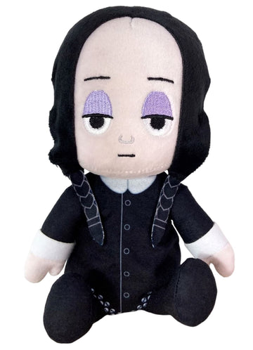 Addams Family Animated Movie 2 - Wednesday Addams Sitting Plush 7" H