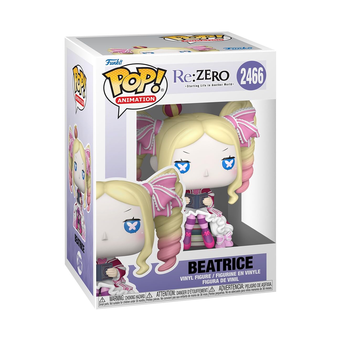 Funko Pop! Animation: Re: Zero - Beatrice - Collectable Vinyl Figure - Gift Idea - Official Merchandise - Toys for Kids & Adults - Anime Fans - Model