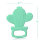 PrimaStella Silicone Cactus Teethers for Infants, Babies and Toddlers - Safety Tested - BPA Free - Cute, Soothing, Easy to Hold - Baby Teether Toy Set