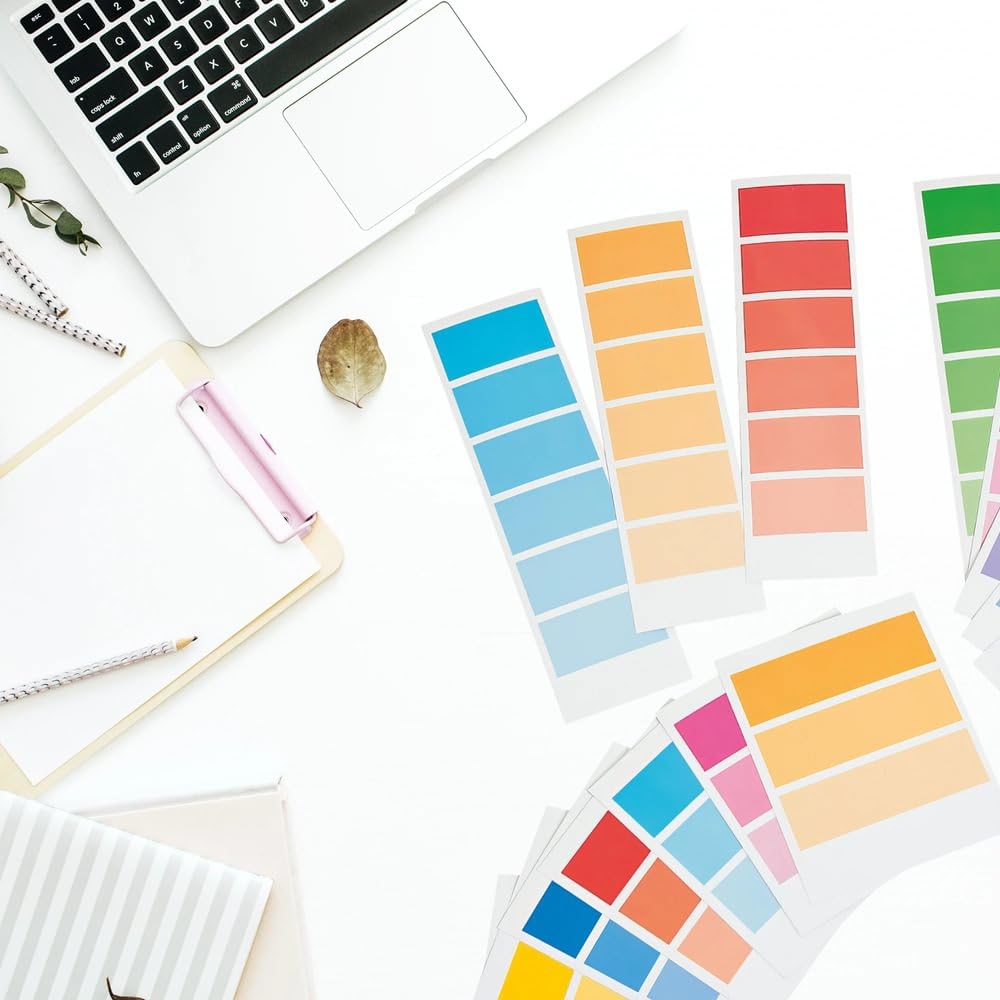 Fun Express Paint Chip Supply Strips - Perfect for Kids' Educational Activities, Arts and Crafts, and Creative Learning Projects - 800 Pieces