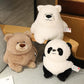 Arkdorz Cute Sitting Bear Stuffed Animals Plush Dolls,Soft Teddy Bear Plush Toy Bedtime Friend Gifts for Boys Kids Babies Girls