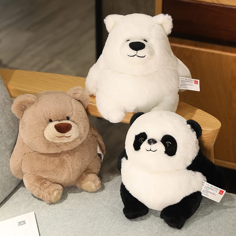 Arkdorz Cute Sitting Bear Stuffed Animals Plush Dolls,Soft Teddy Bear Plush Toy Bedtime Friend Gifts for Boys Kids Babies Girls