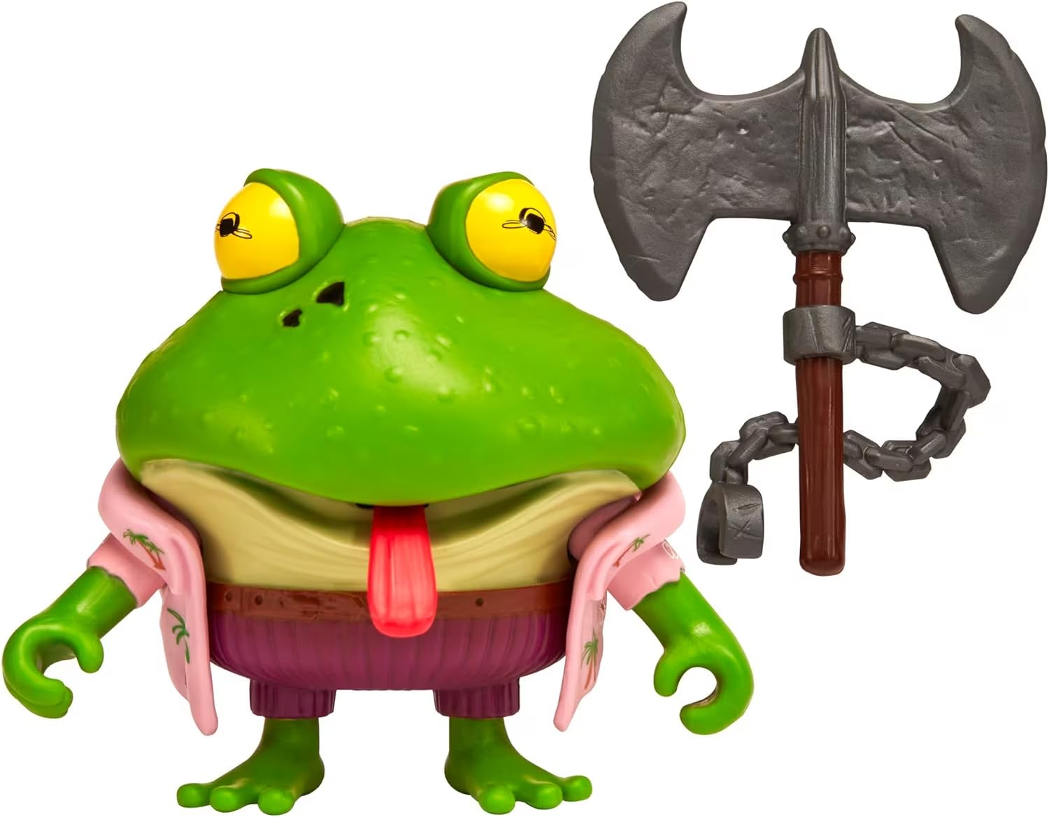 Teenage Mutant Ninja Turtles: Mutant Mayhem 4” Genghis Frog Basic Action Figure by Playmates Toys