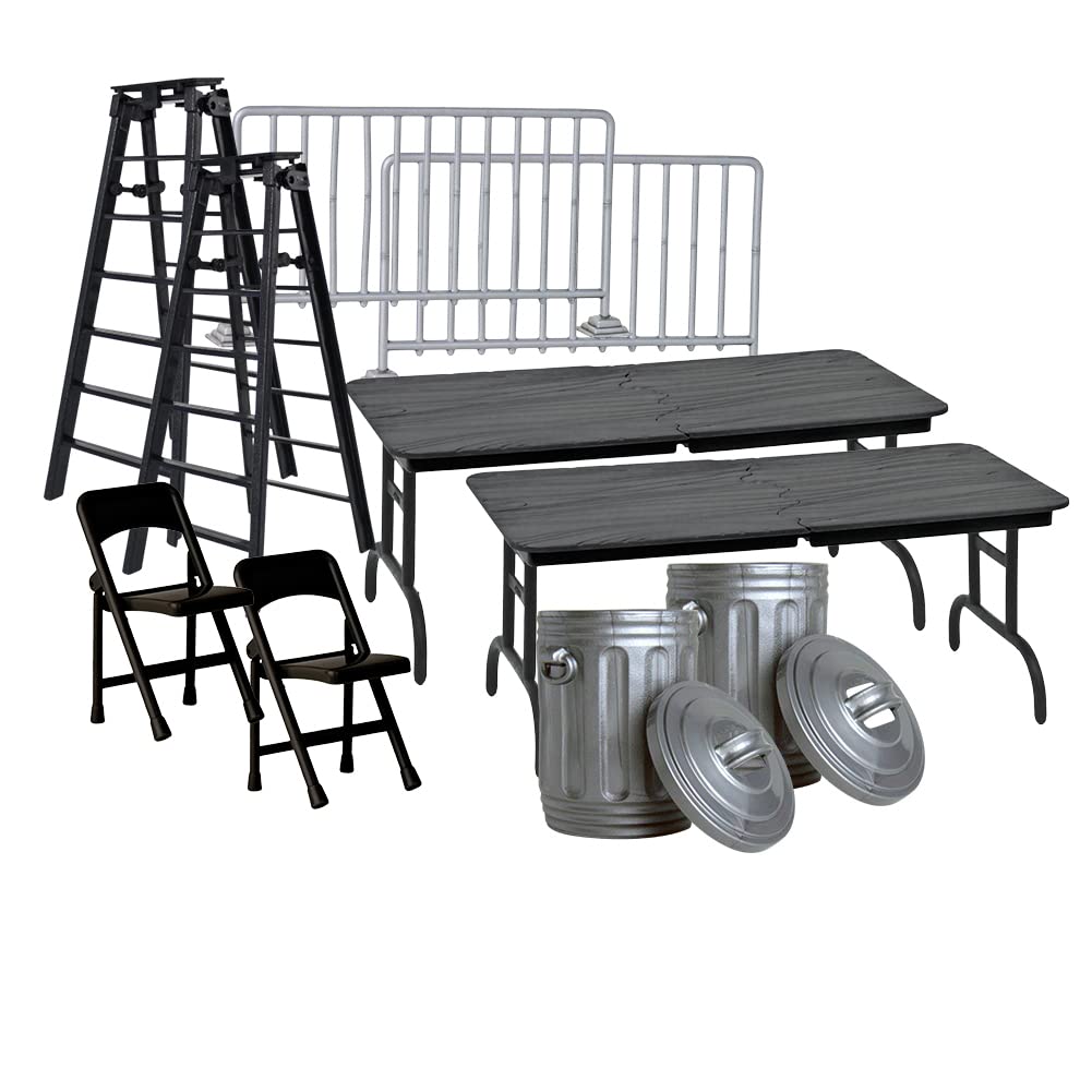 Set of 10 Accessories for Wrestling Action Figures