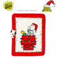Peanuts Snoopy Holiday & Christmas Kids Bedding Super Soft Plush Pillow and Throw 2 Piece Set, 40 in x 50 in (Officially Licensed Product) by Franco