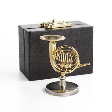 Odoria 1/12 Miniature French Horn Dollhouse Musical Instruments Accessories