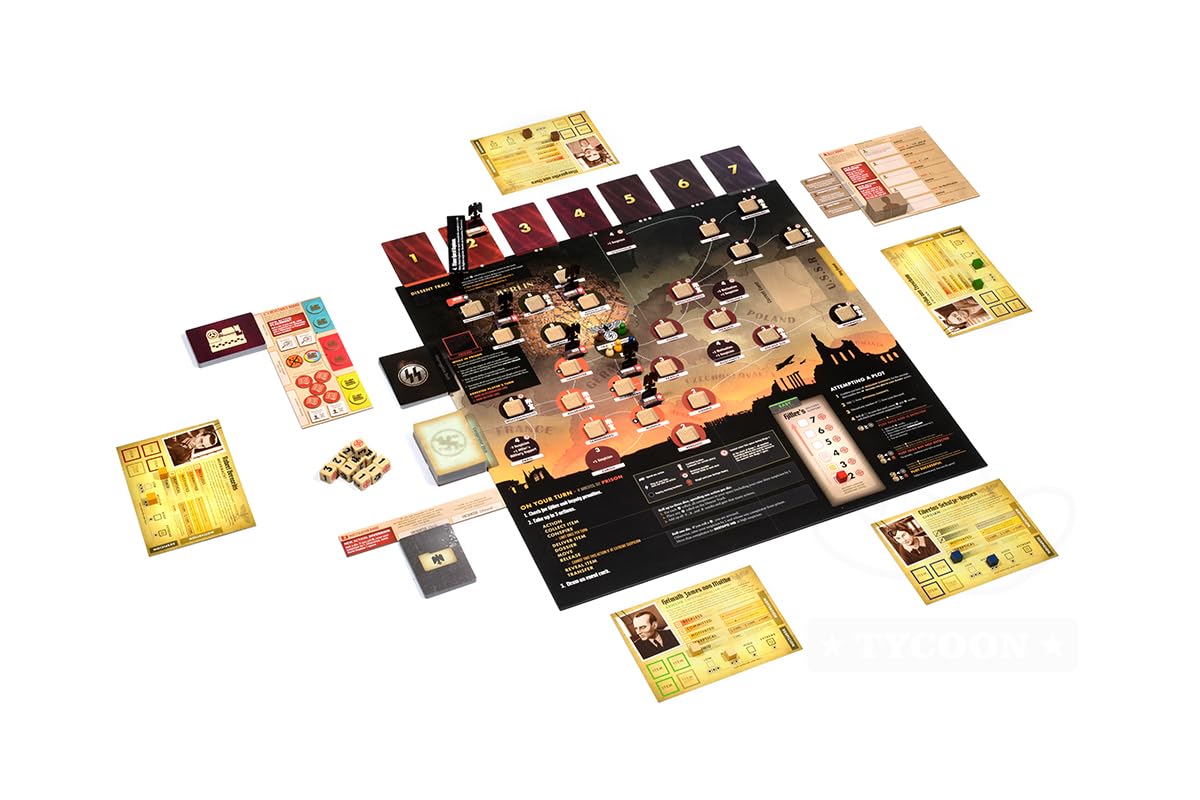 Victory Point Games Black Orchestra: Resistance Expansion - 3-Module Expansion for WWII Strategy Game, 6 New Conspirators, Adds Red Orchestra