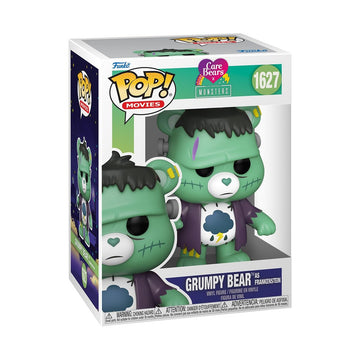 Funko Pop Movies: Universal Monsters X Care Bears - Grumpy Bear As Frankenstein - Collectable Vinyl Figure - Gift Idea - Official Merchandise - Toys