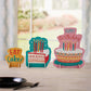 Fun Express Eat Cake Centerpieces - 3 Pc