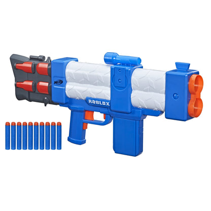 Nerf Roblox Arsenal: Pulse Laser Motorized Dart Blaster, 10 Elite Darts, 10-Dart Clip, Code to Unlock in-Game Virtual Item