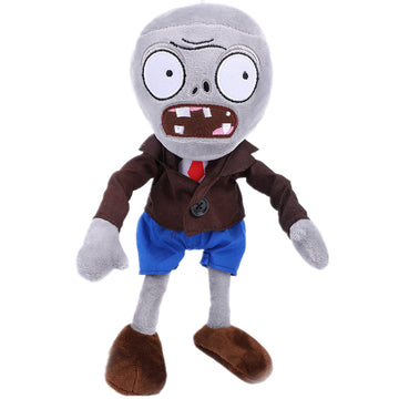 12" 1 PCS PVZ Plant and Zombies Plush Brown Coat Toys PVZ Figures 1 2 Stuffed Soft Doll Normal Gray Zombies New
