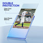 200 Card Sleeves Hard Plastic, Baseball Top Card Holder, Trading Cards Cases Protectors for Sports Football PKM TCG MTG Game Cards (100 Hard Sleeve +