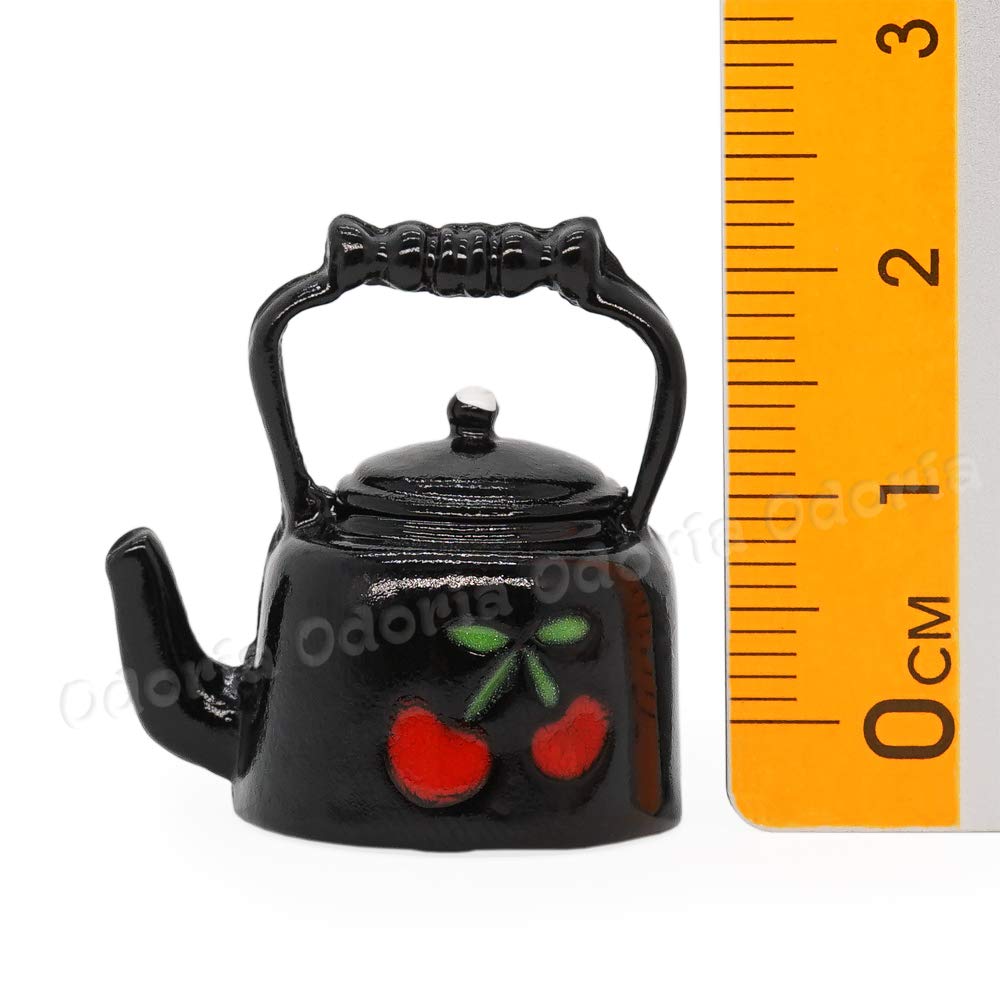 Odoria 1/12 Miniature Kettle Dollhouse Decoration Accessories