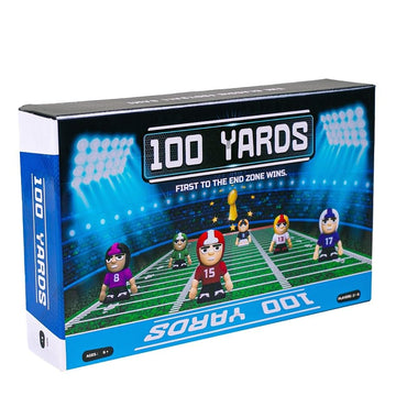 100 Yards Football Board Game | 2 to 6 Players | School, Birthday for Kids | Classroom and Family Games | Ages 6+ | 2nd Edition (Modern)