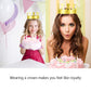 30Pcs Gold Birthday Crowns - 6 Style Party Hats for School & Celebration
