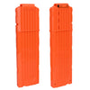 lififun 2 Pack 18-Dart Quick Reload Clip Magazine for Nerf N-Strike Elite Series (Orange)