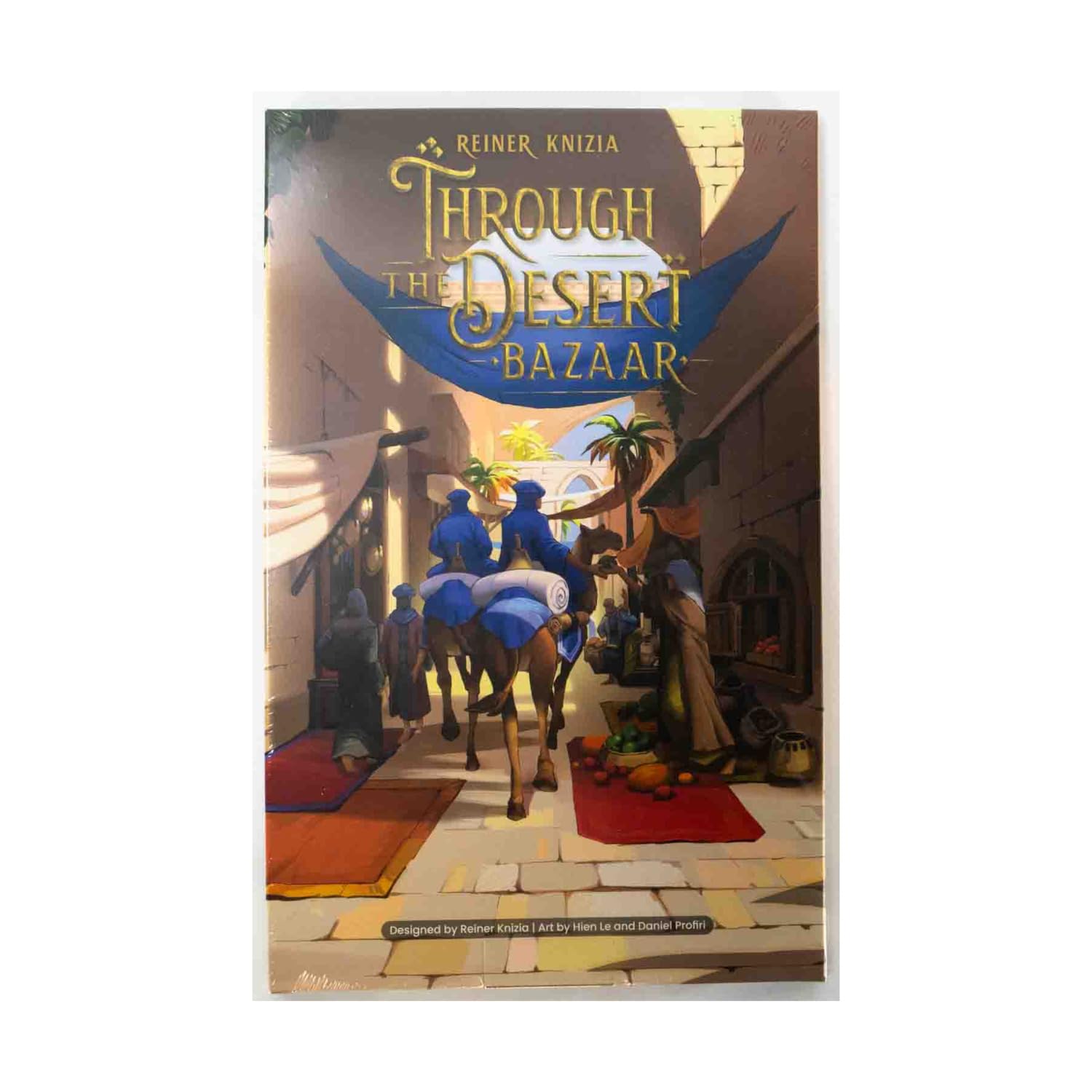 Allplay - Through the Desert Bazaar Expansion - Board Game - The Strategy Line - 2 to 5 Players - 45 Minute Play Time