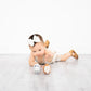 Pearhead Baby Wooden Wobble Toy Set, Raccoon and Hedgehog Balance Toys
