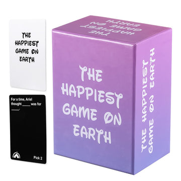 malygame The Happiest Game ON Earth Card Games for Adults and Family, Party Games for Game Night