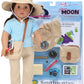 Sophia's 10 Piece Smithsonian Paleontologist STEM Accessory Play Set for 18" Dolls, Multicolor
