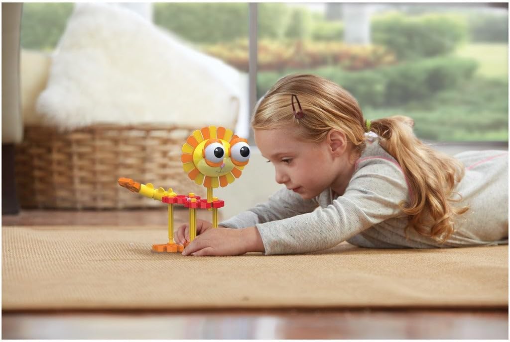 K'NEX Kid Safari Mates Building Set‚ 21 Pieces, STEM Building, Kid Construction Set‚ Ages 3+