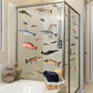 Simulated Natural Fish Stickers Suit