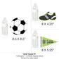 Big Dot of Happiness Soccer Party Centerpiece Decorations - 15-Piece Table Toppers Set, Sports Theme Baby Shower Birthday Party Decor, Soccer Ball