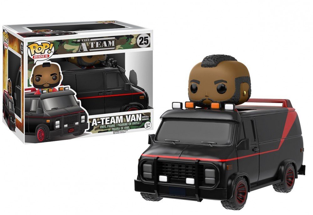 Funko POP Ride: A-Team Van with B.A. Baracus Action Figure