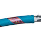 SpinMajik Kid's Hula Hoop Handmade for Fitness, Dance and Fun! Choose Your Tape Color and Child's Size (Teal & Sparkles, Medium (32"))
