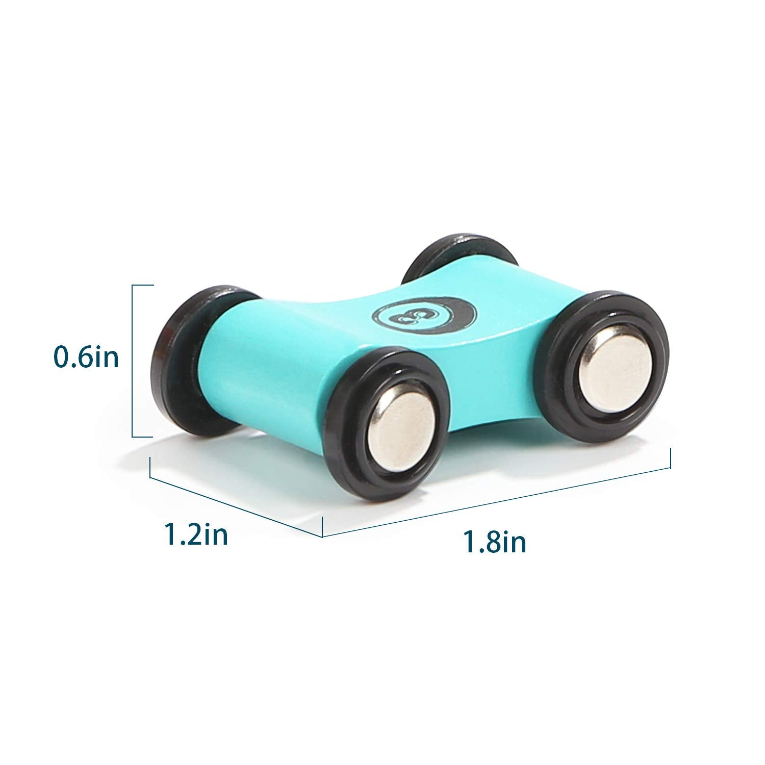 TOP Bright Car Ramp Replacement Toy with 12 Small Cars