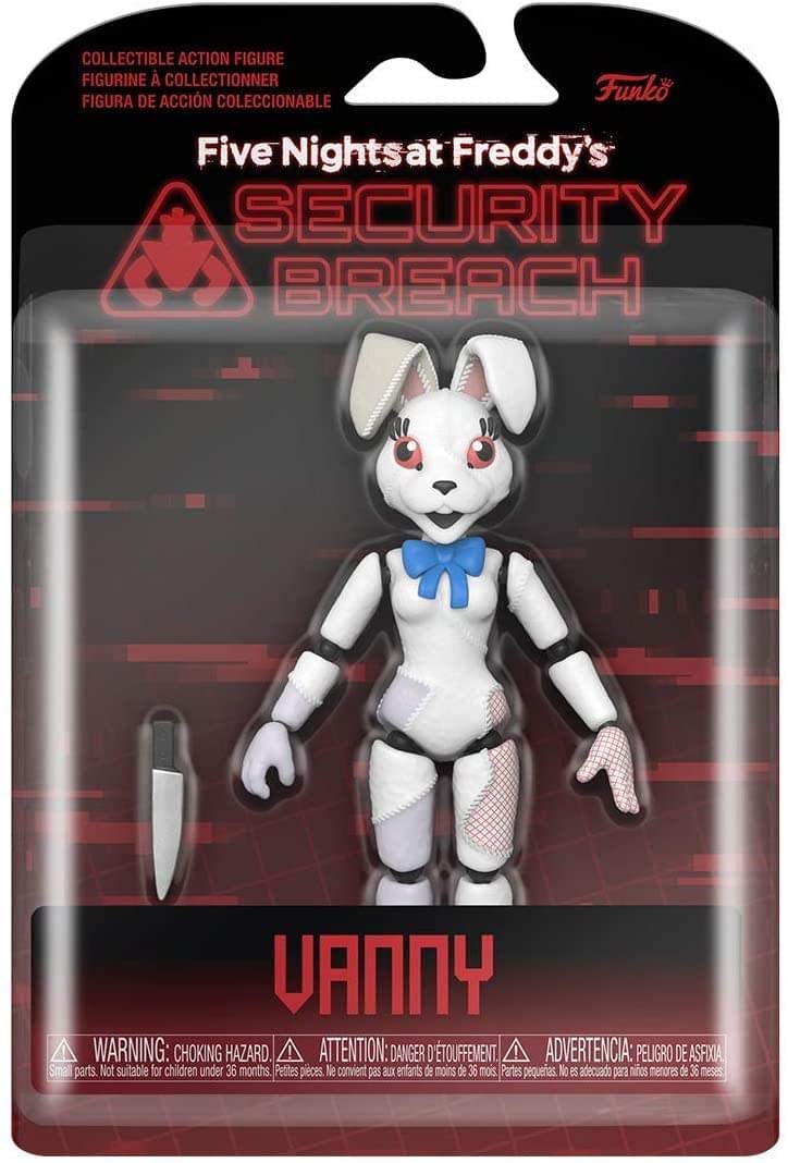 Funko Action Figure: Five Nights at Freddy's (FNAF) - PizzaPlex - Vannie - FNAF Pizza Simulator - Collectible - Gift Idea - Official Merchandise -
