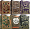 Straight Poker Supplies Ultimate Theory11 Playing Card Bundle | 6 Deck Collector's Assortment. High Victorian Red | High Victorian Green | Monarchs