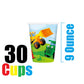 Serves 30 Complete Party Pack Kids Construction Birthday Party Supplies 9" Dinner Paper Plates 7" Dessert Paper Plates 9 oz Cups 3 Ply Napkins