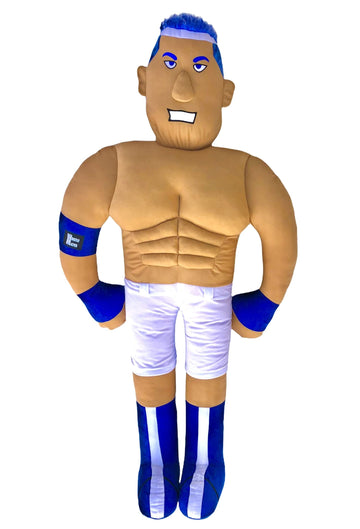 Wrestle Mates 4 Foot Tall Stuffed Doll (Blue)