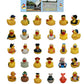 Rubber Ducks Family Mallard Rubber Duck, Waddlers Brand Toy Bathtub Rubber Duck that Float Upright, Rubber Ducky Birthday, All Depts Nature Birds