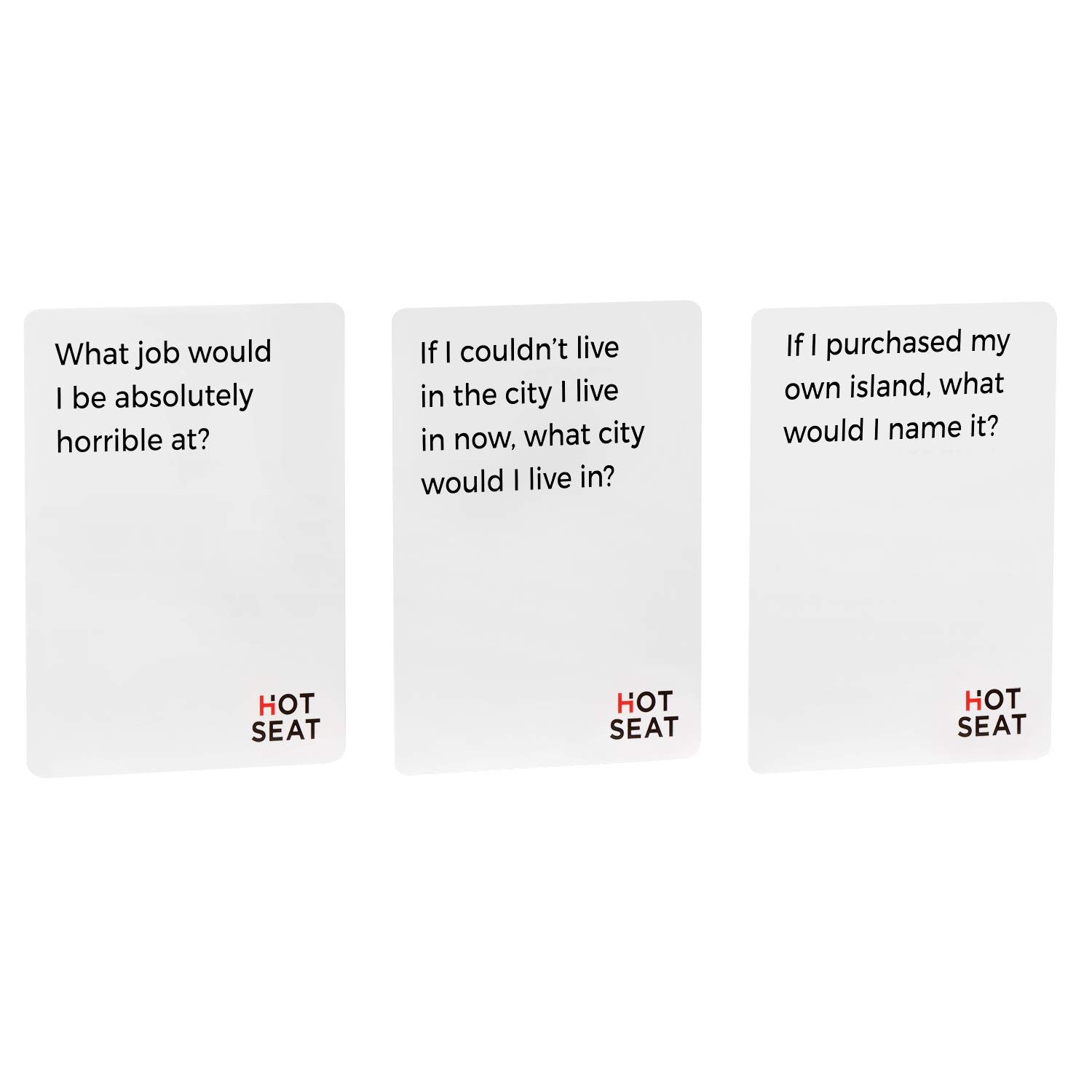 HOT SEAT Party Game + Expansion Set - The Family Card Game That's All About You - for Kids, Teens, Adults - Perfect Christmas White Elephant Gifts